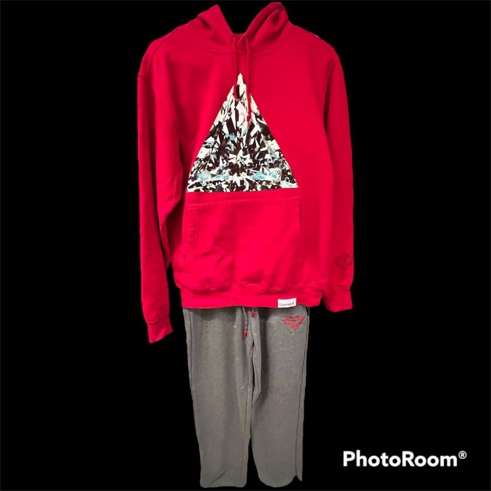 Diamond Supply hooded sweatsuit